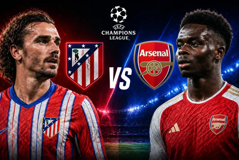 Prediksi Atletico Madrid vs Arsenal Liga Champions.webp